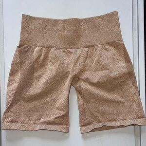 NVGTN Mocha Contour Seamless Shorts